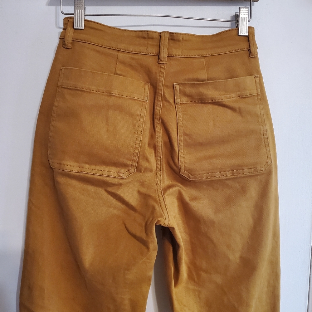 Everlane Cropped Straight Leg Pant Size 2 Regular Granola Retro Minimalism artsy - Picture 9 of 16